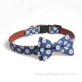 Friendly Floral Luxury Pet Dog Bow Tie Collar